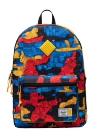 Rucksack Herschel LEGO Heritage Youth Backpack Black / Multi Scavenger Hunt Brick