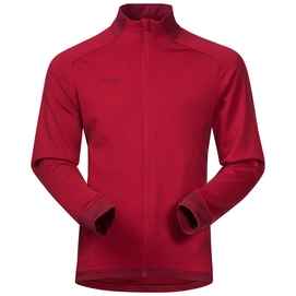 Fleecejacke Bergans Vikke Strawberry Red Damen