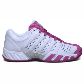 Tennis Shoes K Swiss Women Bigshot Light 2.5 Omni Jr White Very Berry Bachelor Button