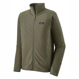 Jas Patagonia Men R1 TechFace Jacket Industrial Green