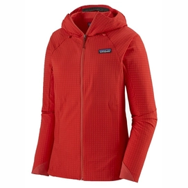 Jacket Patagonia Women's R1 TechFace Hoody Catalan Coral