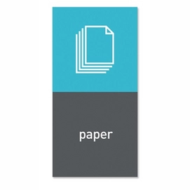 Magneetsticker Simplehuman Papier Grijs