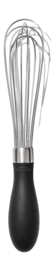 Frusta da cucina mini OXO Good Grips 18 cm, Acciaio Inox, Nero