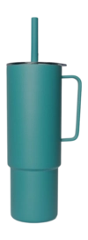 Thermosfles MiiR All Day Straw Cup Coastal Teal 946ml