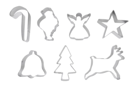 Forme de Découpage Ibili Noël (Ensemble de 7)