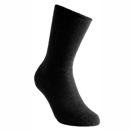 Socken Woolpower Socks 600 Schwarz-Schuhgröße 40 - 44