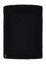 Cache Cou Buff Enfant Knitted & Fleece Neckwarmer Black