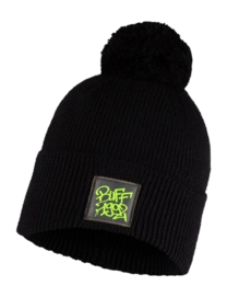 Buff Bonnet Knitted Deik Black