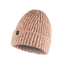 Bonnet Buff Unisexe Knitted & Fleece Band Hat Kim Pale Pink