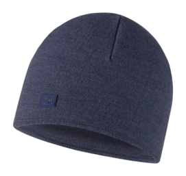 Muts Buff Unisex Merino Fleece Beanie Navy