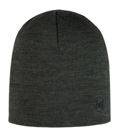 Beanie Buff Unisex Merino Midweight Solid Bark