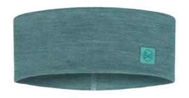 Bandeau Buff Unisexe Merino Wide Headband Solid Pool