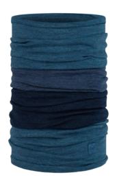 Neck Warmer Buff Unisex Merino Move Denim