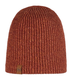 Beanie Buff Unisex Knitted & Full Fleece Hat Lyne Cinnamon