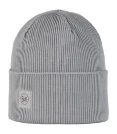 Bonnet Buff Unisexe Crossknit Solid Light Grey