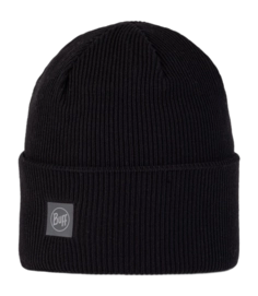 Bonnet Buff Unisexe Crossknit Solid Black