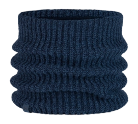Neck Warmer Buff Unisex Knitted & Fleece Jarn Denim