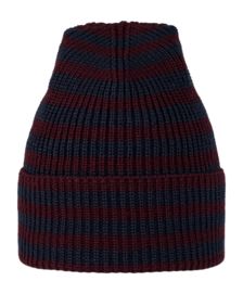 Muts Buff Kids Knitted Hat Zimic Stripes Night Blue