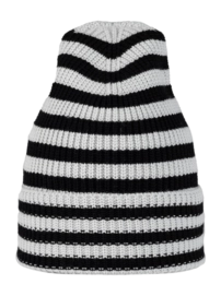 Muts Buff Kids Knitted Hat Zimic Stripes Black