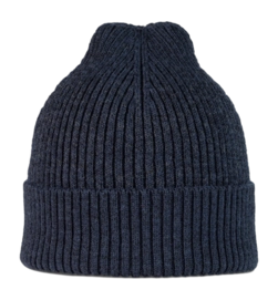Bonnet Buff Unisex Merino Summit Solid Night Blue