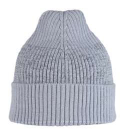 Bonnet Buff Unisexe Merino Summit Solid Light Grey