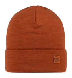Beanie Buff Unisex Merino Heavyweight Beanie Solid Cinnamon