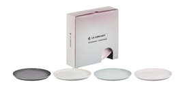 Breakfast Plate Le Creuset Coupe Multi-coloured 22 cm (Set of 4)
