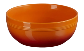Plat de Service Le Creuset Coupe Orange Rouge 20 cm