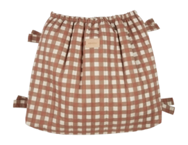 Sac à Langer Nobodinoz Hyde Park Waterproof Terracota Checks