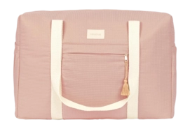 Sac à Langer Nobodinoz Waterproof Opera Mauve Pink