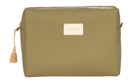 Kulturbeutel Nobodinoz Diva Waterproof Vanity Case Olive Green