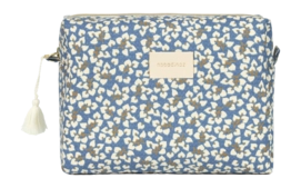Kulturbeutel Nobodinoz Diva Waterproof Vanity Case Blue Yumiko