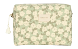 Kulturbeutel Nobodinoz Diva Waterproof Vanity Case Green Sakura