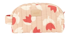 Trousse de Toilette Nobodinoz Waterproof Hyde Park Red Tulips