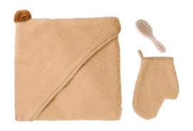 Omslagdoek Nobodinoz Baby Bath Set So Cute Camel