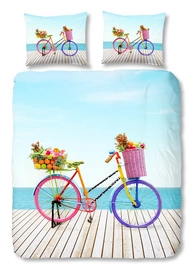Dekbedovertrek Good Morning Bicycle Katoen