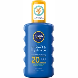 Zonnebrand Nivea Sun Protect & Hydrate Zonnespray Factor 20