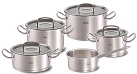 Topfset Fissler Profi mit Glasdeckeln (5-teilig)