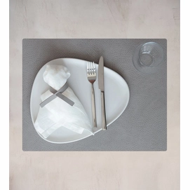 Placemat Lind DNA Square L Hippo Anthracite Grey (Set van 4)