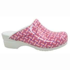 Medizinische Clogs Sanita Flex 314 Minecraft Pink Damen-Schuhgröße 43