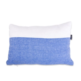 Rugkussen In The Mood Duo Hollandblauw Ecru