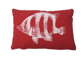 Rugkussen In The Mood Dakota Vis Rood