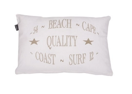 Rugkussen In The Mood Chambray Beach Ecru