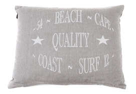 Rugkussen In The Mood Chambray Beach Taupe