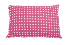 Rugkussen In The Mood Doubledots Fuchsia