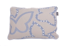 Coussin de Dossier In The Mood Butterfly Contour Faded Blue