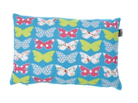 Rugkussen In The Mood Butterfly Aqua/Lime