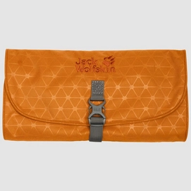 Kulturtasche  Jack Wolfskin Waschsalon Orange Grid