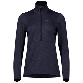Trui Bergans Women Floyen Fleece Dark Navy Dark Steel Blue