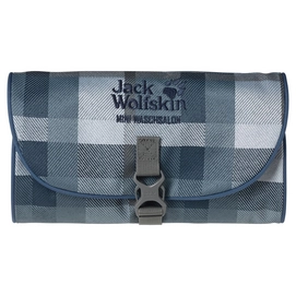 Kulturbeutel Jack Wolfskin Mini Waschsalon Dark Sky Woven Check